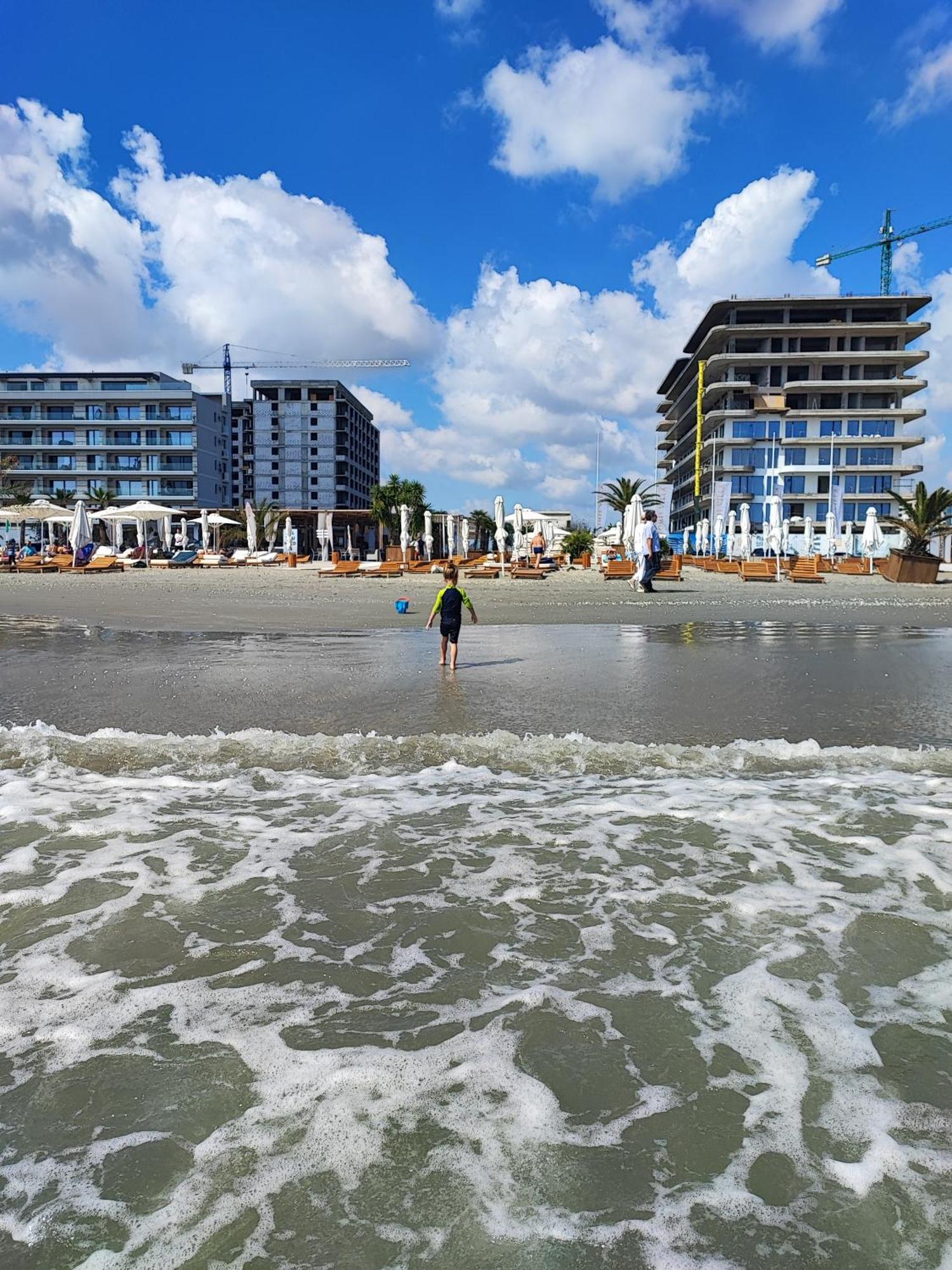 Apartament Studio Teo Blue in Mamaia Nord Năvodari Esterno foto