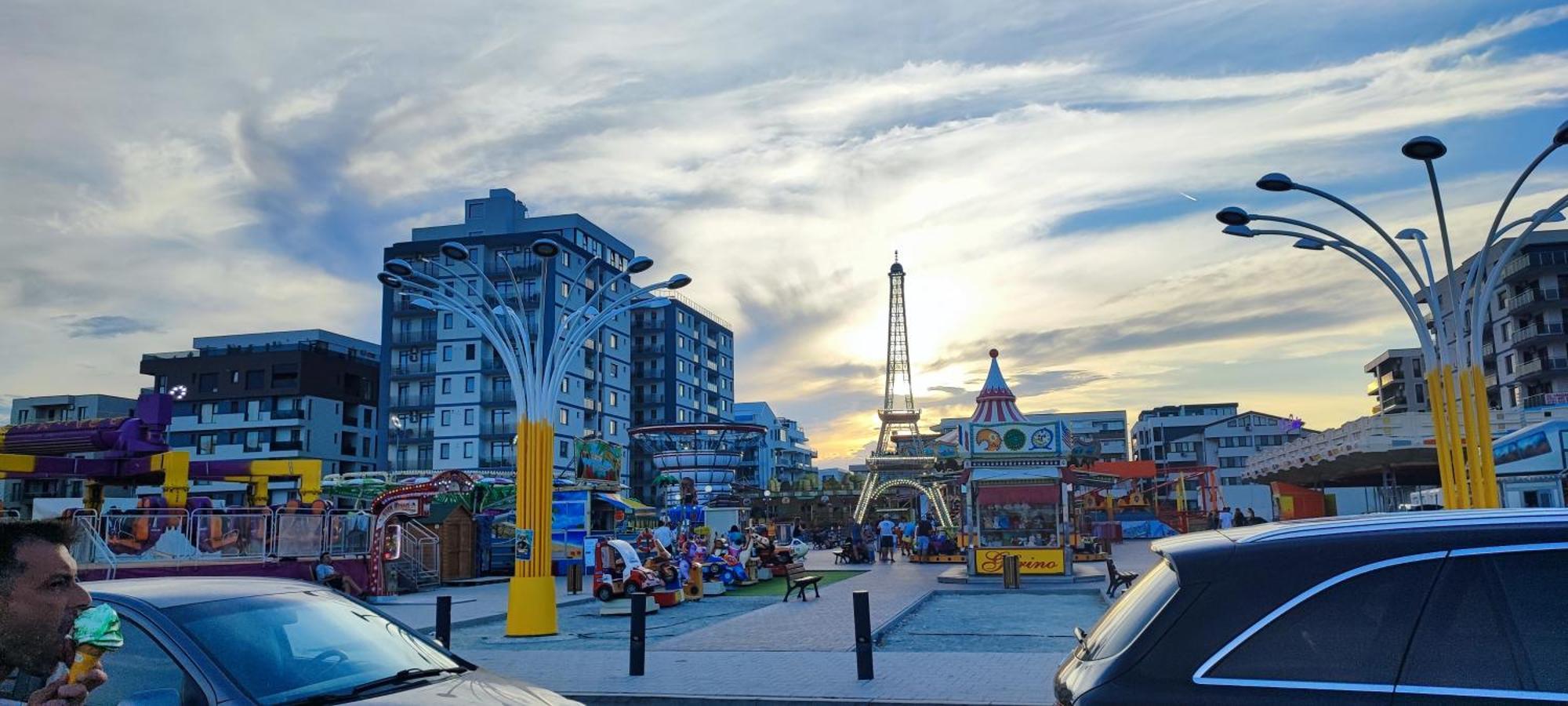 Apartament Studio Teo Blue in Mamaia Nord Năvodari Esterno foto